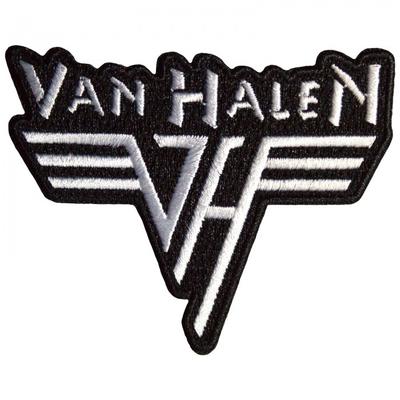 Woven Retro Logo Iron On Patch