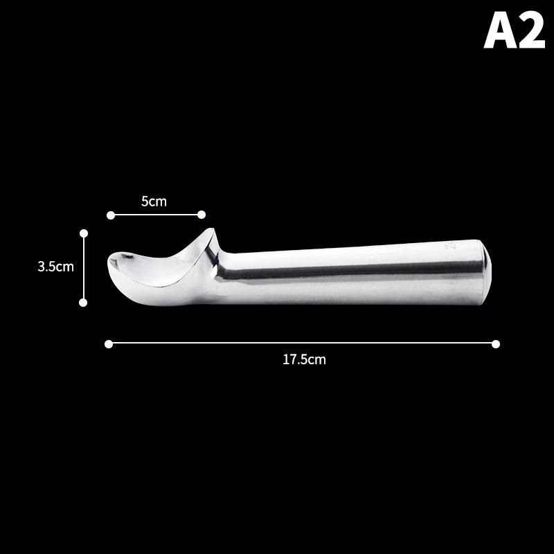 1 Pcs Nonstick Anti-Freeze Ice Cream Scoop Aluminum Alloy Ice Cream Spoon Watermelon Ball Cookie Dough Scoop Ice Cream Tools