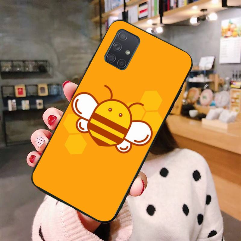 

Чехол для телефона с изображением пчелы для Samsung Note 8 9 10 20, чехол для Note10Pro 10lite 20ultra M20 M31, чехол samsungM51