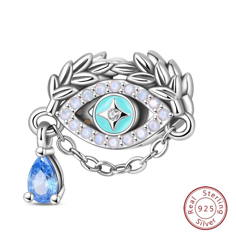 Copper Charms Beads Forever Love Heart Shaped Bow Family Charms Dangle For Bracelet Woman Diy Jewelry Gift