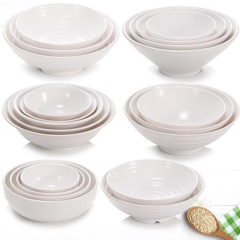 Commercial A5 Melamine Imitation Porcelain Noodle Bowl
