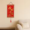 Chinese Style Chinese New Year Decoration Cartoon New Year Door Couplet Blessing Pendant  Wall