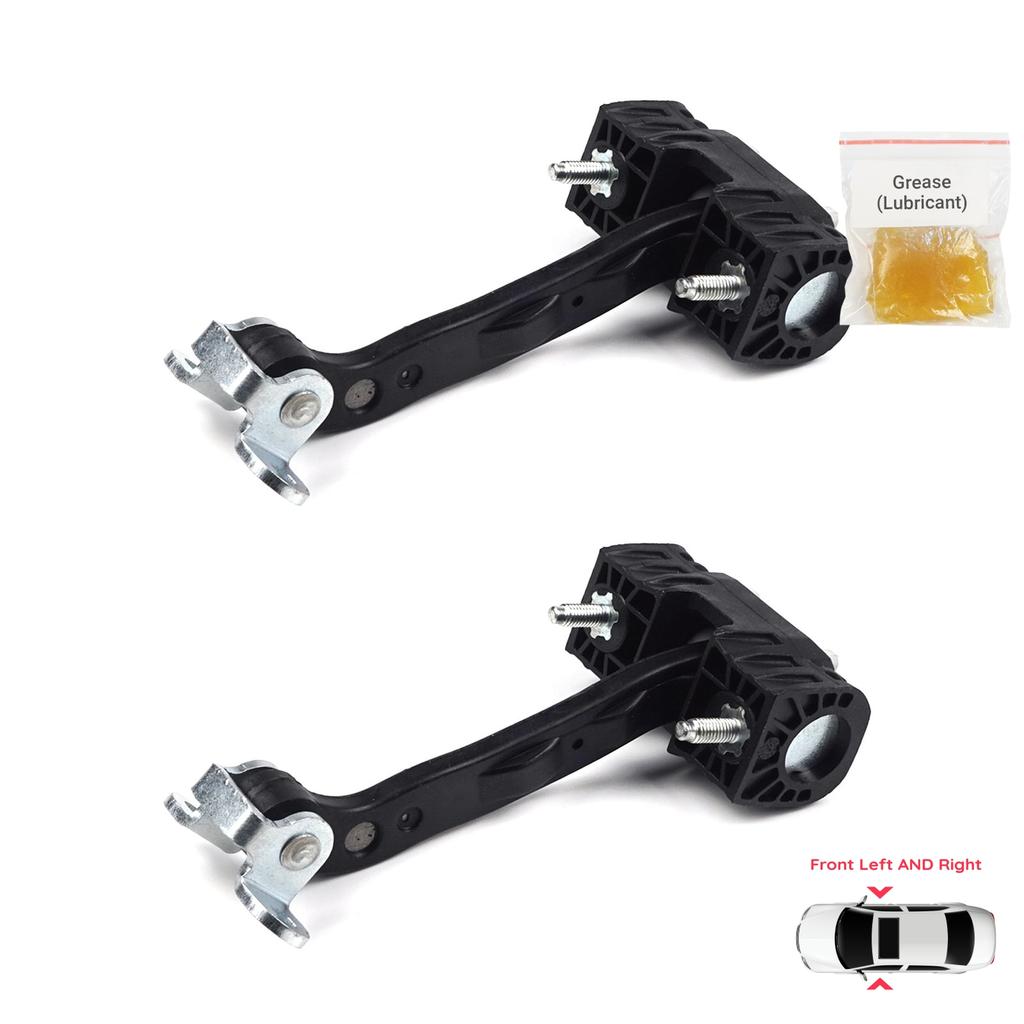 EDP773-1 2 Pieces Front Left AND Right Door Hinge Stop Check Strap Limiter for Citroen Relay Jumper MK2 250 290 2006-On 9181N9