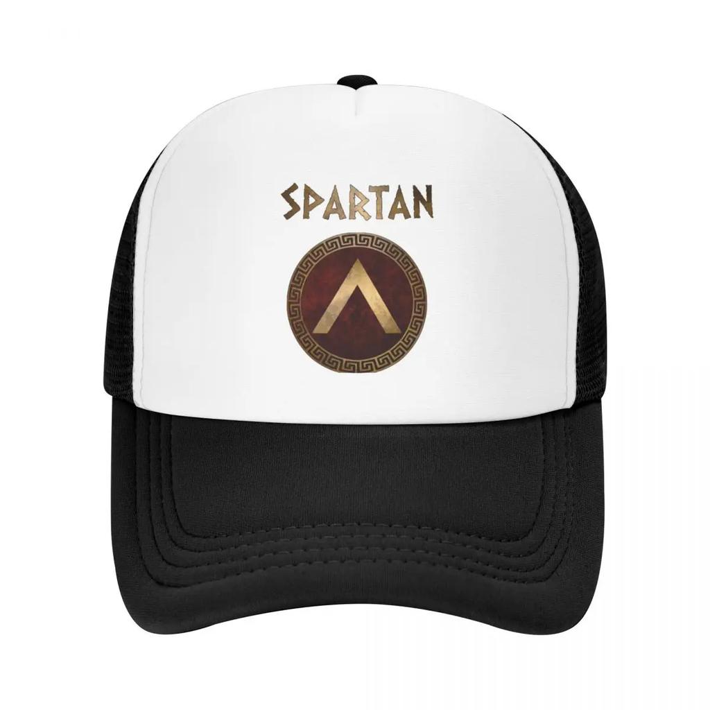 Spartan Shield Lambda Ancient Lacedaemonian Symbol of Sparta Baseball Cap Military Man Golf Hat Female Mens