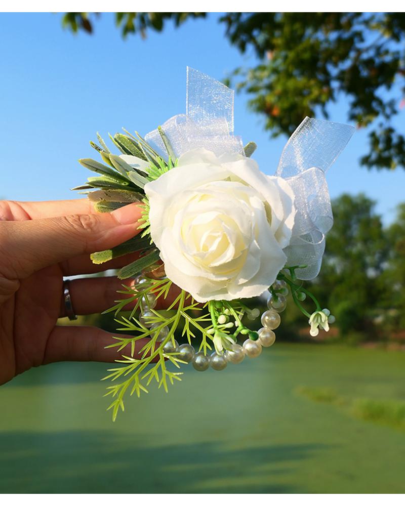 

1 шт./2 шт. — это простое шелковое кольцо-украшение, которое идеально подходит для свадеб. Это имитация цветочных украшений для свадебных торжеств.