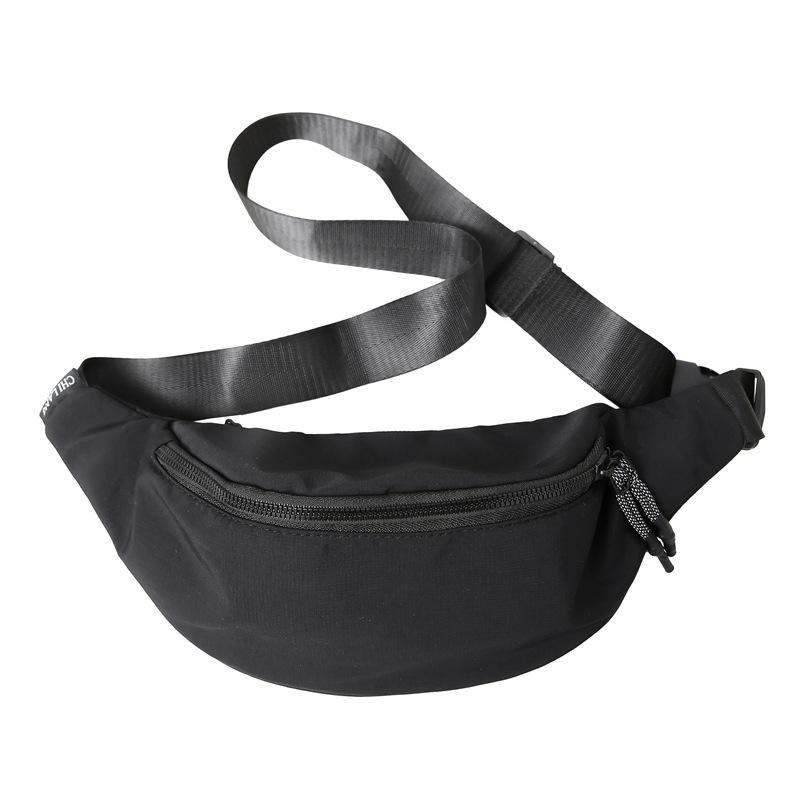 

Outdoor Multifunction Casual Sport Hip Hop Chest Bag Men Women Pink Purple Crossbody Bags Tactical Techwear Style Fanny Pack чёрный