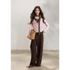 Mishow Women's High-Waist Wide-Leg Commuter Pants