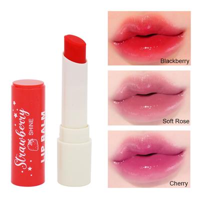 Hydrating Fruit Flavored Lip Balm for Women, Smoothing Lip Protector To Nourish and Comfort
