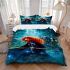 Brave Forest Adventure Print 3Pcs Bedding Setduvet Cover With 2 Bedropillowcase Home Birthday Gift