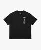 Airtex Lettering Short Sleeve T-Shirt Black