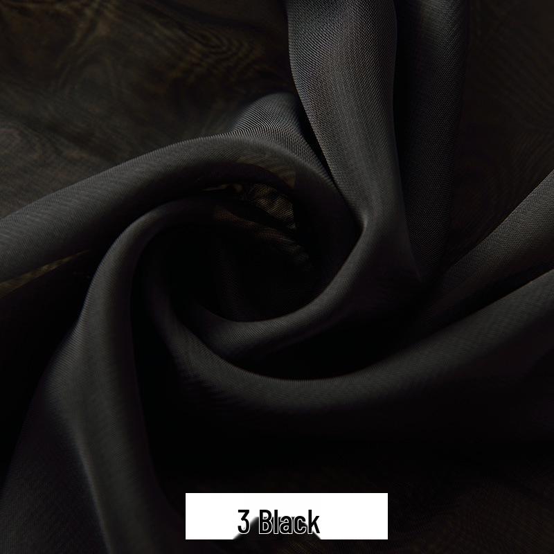 Šifonový Georgette Jednobarevná Taneční Kostýmová Látka pro Podšívku a Šaty