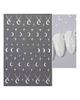 Laser Nail Stickers Butterfly Heart Star Design Adhesive Slider Decals Nail Art Stickers Manicure Decorations