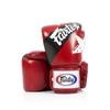 Fairtex Genuine Leather Boxing Gloves BGV1 Nation Red 14oz