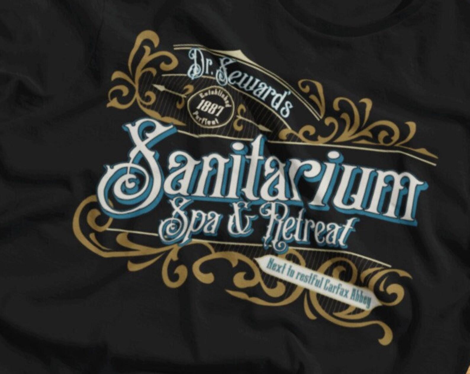 Dr. Seward s Sanitarium, Spa & Retreat - Funny Dracula - T-shirt L