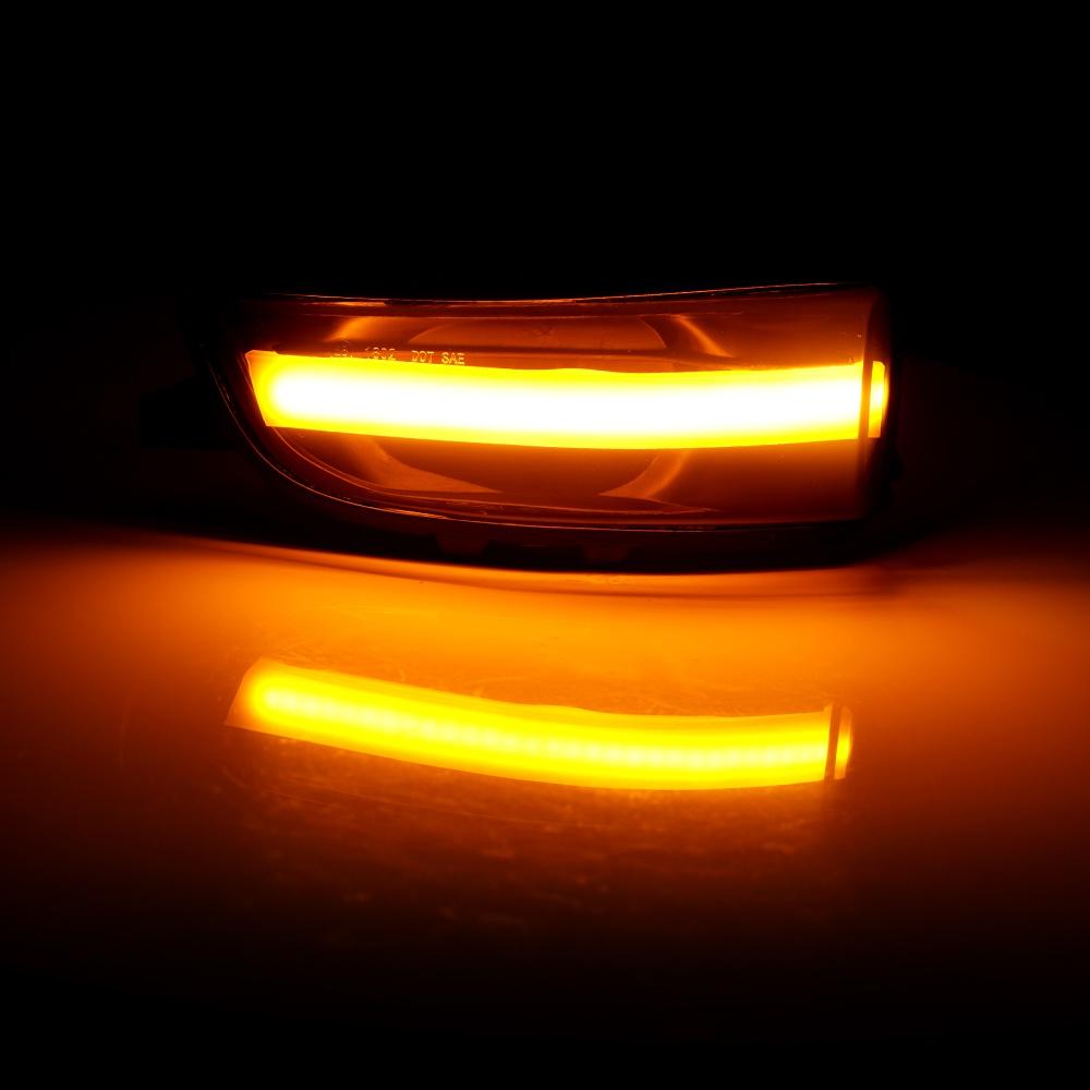 Dynamic Indicator LED Turn Signal Lights Side Mirror Blinker For Volvo C30 C70 S40 V40 V50 V70 S60 2007-2012