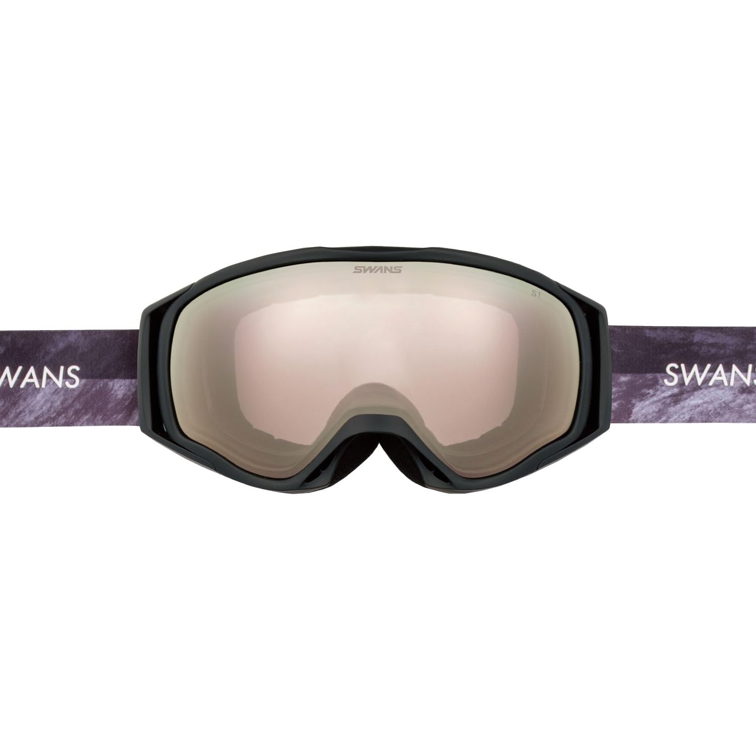 

Swans P2 SMBK Snow Goggles with Gold Mirror x Bright UV Ski Snowboard and 060-MDHS Anti-Fog Mirror, Pink, Spherical, Anti-Fog, Protection, Goggles,