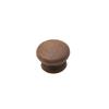 Solid Wood Cabinet Door Handle Retro Solid Wood Children's Room Style Cabinet Shoe Cabinet Drawer Single Hole Wooden Handle