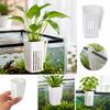 Multifunctional Aquarium Plant Basket Slotted Drainage Aquarium Growing Cup  Aquarium Planting