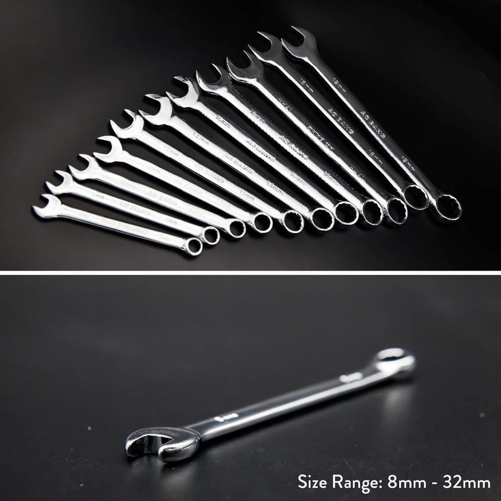 32mm Metric Combination Spanners Open End & Ring Socket Wrench Hand Tools 8mm 32mm Metric Combination Spanners Open End & Ring Socket Wrench Hand Tools 8mm