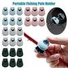Portable Fishing Pole Holder Compact Fishing Rod Fixer Multifunctional Rod Holder Fishing Accessories