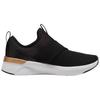Puma Softride Harli Slip-On Black White Gold Women Sneakers 311471-01