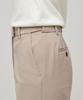MUSINSA STANDARD WOMAN Women'S Heavyweight Fleece-Lined Straight Hidden Elastic Waist Slacks [Beige]