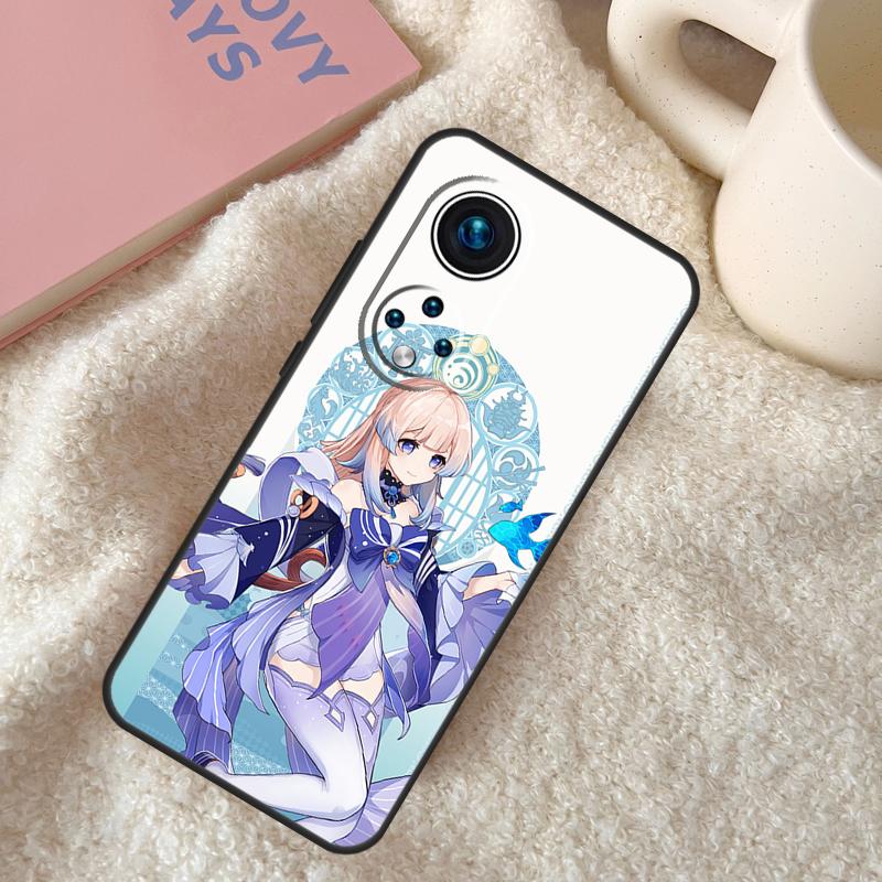 Genshin Impact Sangonomiya Kokomi Case For Honor Magic 7 5 6 Lite Honor 200 Pro 50 70 90 Lite X9b X9a X8b X8a X8 X9 X9c Coque