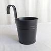 Colorful Hanging Iron Flower Bucket for Plants - Balcony Décor
