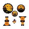 Bat Art Seasonal Cupcake Tower 3 Level Paper Dessert Stand for Snack Tables, Classroom Gatherings, Family Tables, and Treat Display