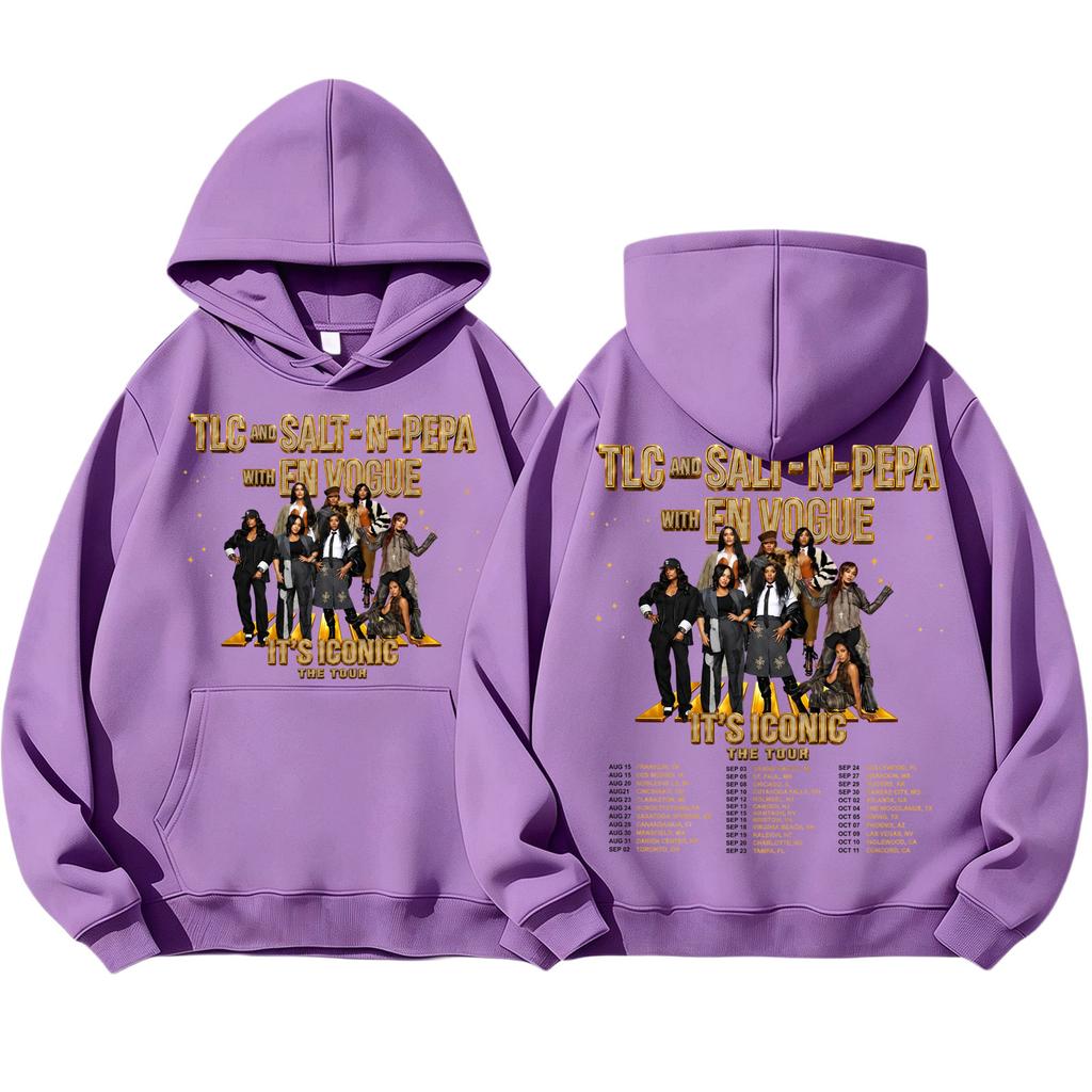 Unisex Lightweight Printed Long Sleeve Pullover Hoodie