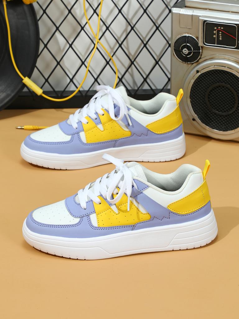 MCTIN Kadın rahat ayakkabılar nefes alabilen platform spor ayakkabı çiftler kaymaz deri kaykay ayakkabı