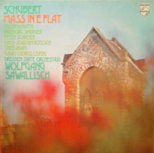 

LP Record FRANZ SCHUBERT RUNDFUNKCHOR LEIPZ Mass In E Flat 6500330 Philips 1972 Netherland Classical Used