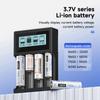 PALO 3.7V 18650 1500mah Charger Li-ion Battery USB Independent Charging Portable Electronic 18350 16340 14500 Battery Charger
