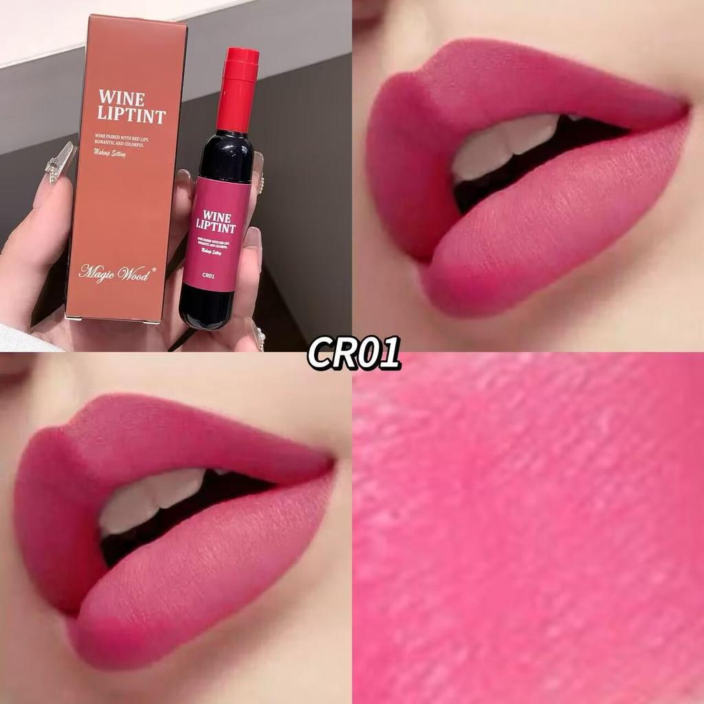 Red Wine Bottle Long-Lasting Lip Tint & Gloss No-Transfer Lip Stain