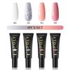 PHOENIXY Poly Nail Gel na prodloužení nehtů Rychlý stavební gel na prsty s 37 barvami Poly Nail Gel na prodloužení a akrylový gelový lak na nail Art