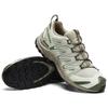SALOMON XA Pro 3D Bequem Vielseitig Niedrig geschnitten Outdoor Funktionsschuhe Unisex Schuhe Hellgrau Blassgrün Pfefferweiß L47773500