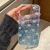 Transparent Glitter Shell Suitable for Apple 16promax Hard Shell IPhone 16 15 Mobile Phone Case