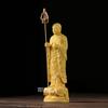 Hanro Art Carving Buddhist Jizo Buddhist Altar Wood Boxwood Water Memorial Service high x 6cm wide x 5cm Statue, Bodhisattva, Statue, Carving,