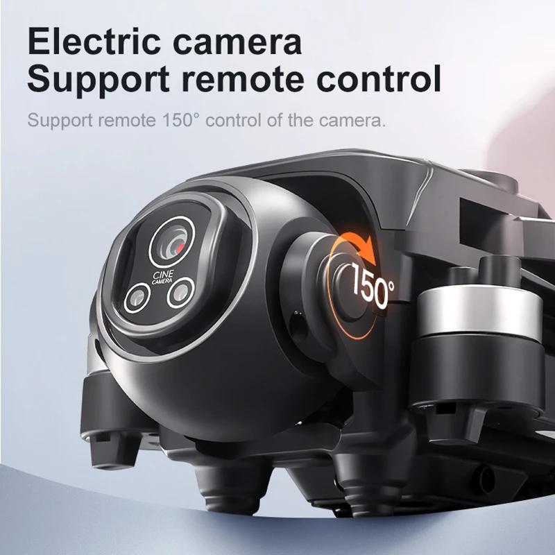 D18 Screen Control Drone Brushless Motor Four Sides of Obstacle Avoidance Optical Flow 5G WiFi FPV Aerial Photography Aircraft