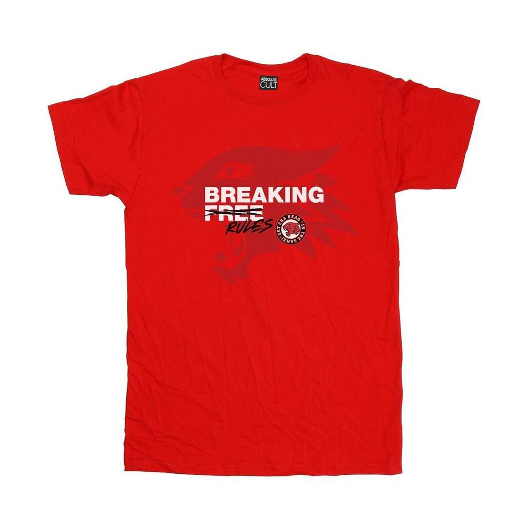 Disney Womens/Ladies High School Musical The Musical Breaking Rules Cotton Boyfriend T-Shirt
