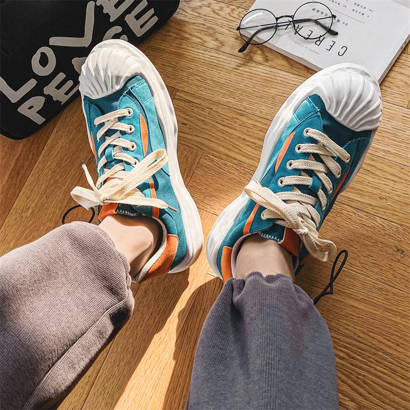 New Shell Shoes Men 'S Personality Street Cute Men 'S Shoes Summer Trend Breathable Sports Shoes Wear -Resistant Non -Slip Mens Shoe