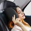 Neck Support Pillow 180 Adjustable Memory Foam Road Pal Headrest U-Shaped Only Suitable for Car Seat Headrest with Poles