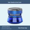 Solar Rotating Car Aromatherapy Perfume Ornament - High-End Car Interior Decoration Accessory.