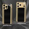 Exquisite Luxurious High-end Phone Case Electroplated Glass PhoneCase for iPhone 17 16 15 14 13 12 11pm Pro Plus Dropresistant
