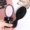 Korean Style 2 in 1 Comb Mirror Set Durable Bow Massage Comb with Mirror  Hair Styling