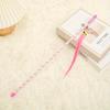 Caterpillar Style Colorful Long Rod Cat Teaser Stick, Cat Entertainment Interactive Toy