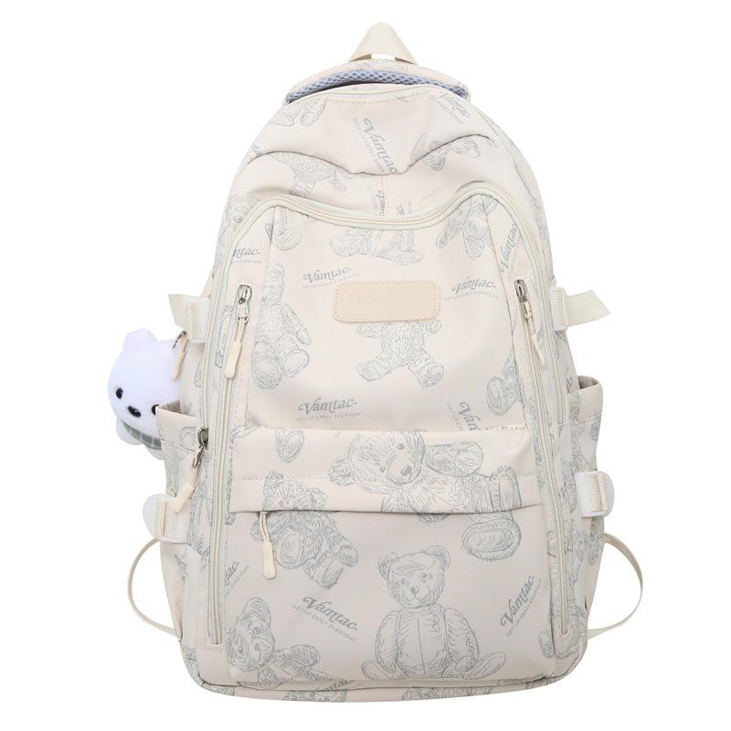Cute little fresh school casual fashion schoolbag female junior high school student backpack middle school student travel backpack