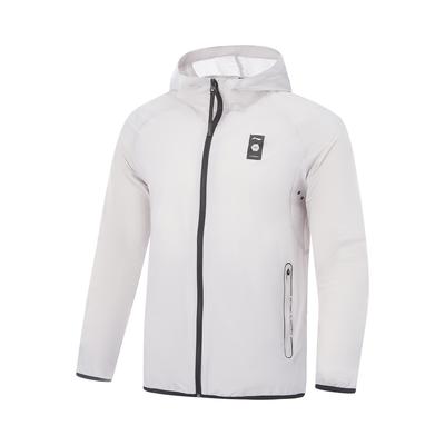 Comfortable Ice Feel UV Resistant Quick Dry Cool Moisture Wicking Sunscreen Sports Jacket Men Jackets Moon-Mist-Gray AFDVG33-5