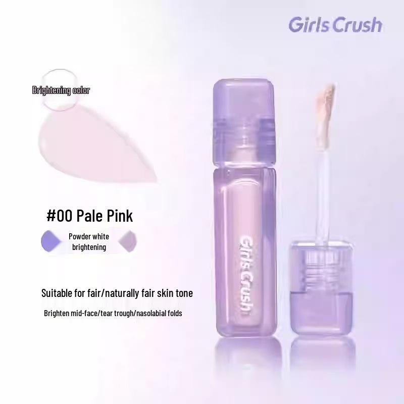 GirlCrush Water Velvet Concealer: Hides Tear Troughs, Dark Circles, Acne Scars, Redness & Highlights