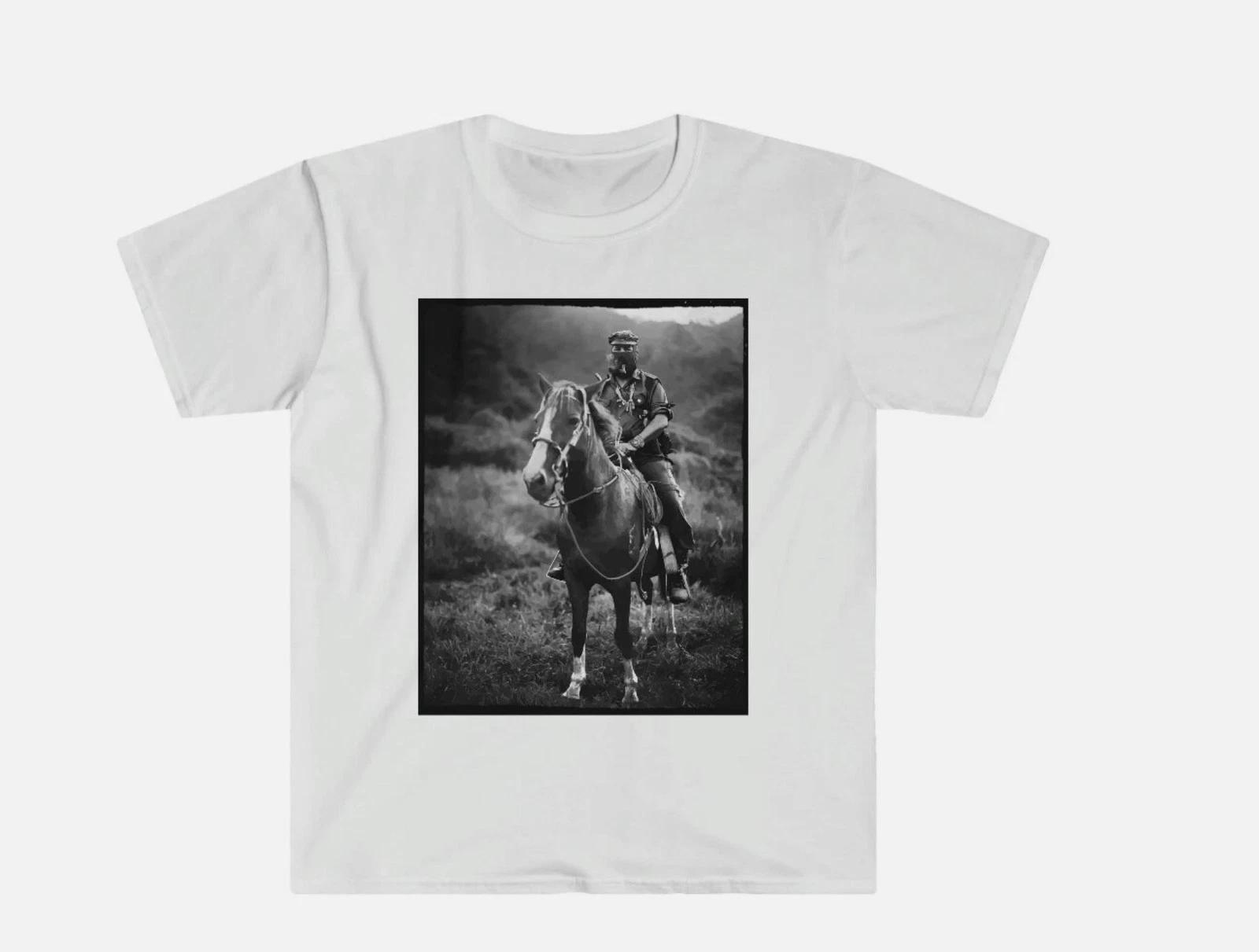 Subcomandante Marcos EZLN Zapatista Mexico 90s Revolution T-shirt XL